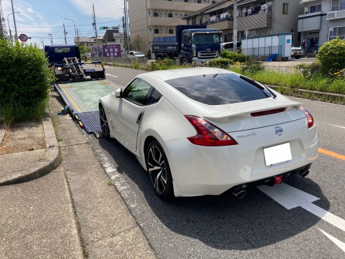 現行z34が出庫 名古屋インター店ブログ 中古車販売ならフリード