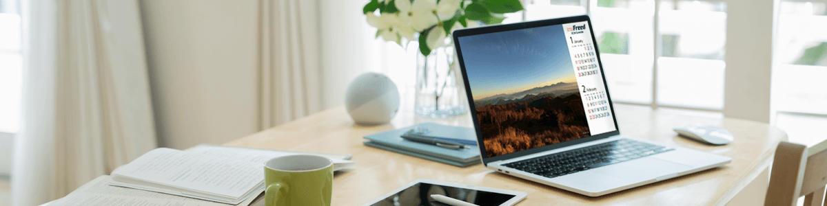 2026年 壁紙カレンダー